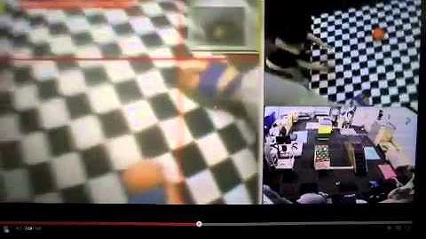 Infant in Action Lab eye tracker