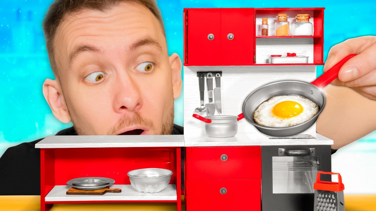 VAŘÍME V MINI KUCHYŇCE! 🍳🔥