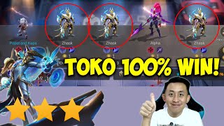 COMMANDER TERKUAT MAGIC CHESS PATCH INI 100% WINRATE KALAU DAPAT TOKO INI! ft. Gord B3