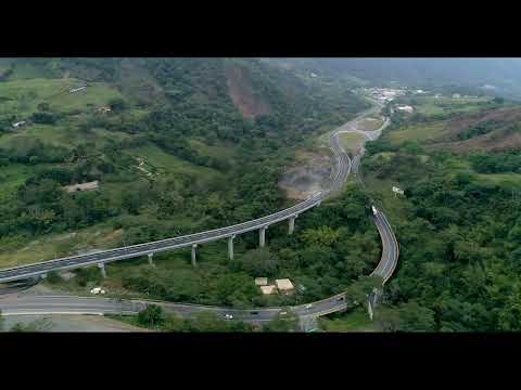 Entregan 19 km Via en doble calzada desde el portal Túnel de Occidente hasta San Jerónimo Antioquia