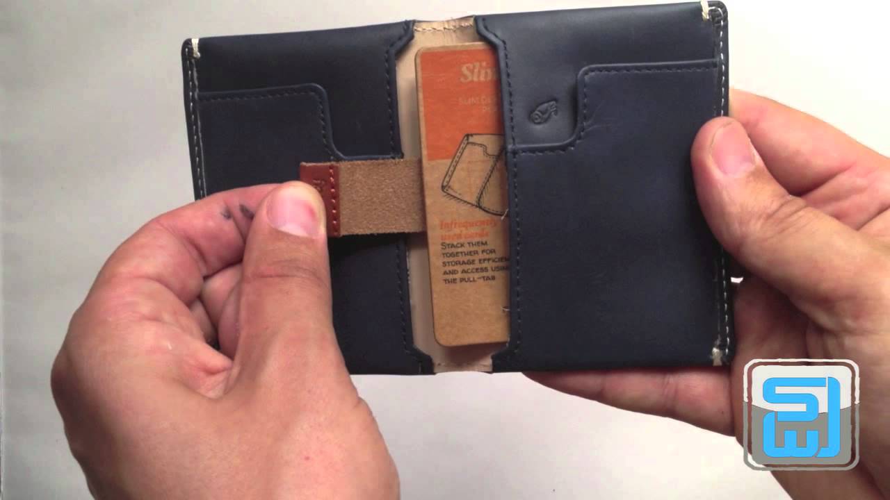 Bellroy Slim Sleeve Wallet unboxing and review - Slim Wallet Junkie - YouTube