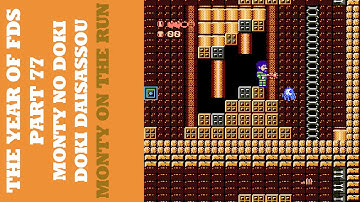 The Year of FDS - Part 77 - Monty no Doki Doki Daidassou/Monty on the Run (モンティのドキドキ大脱走)