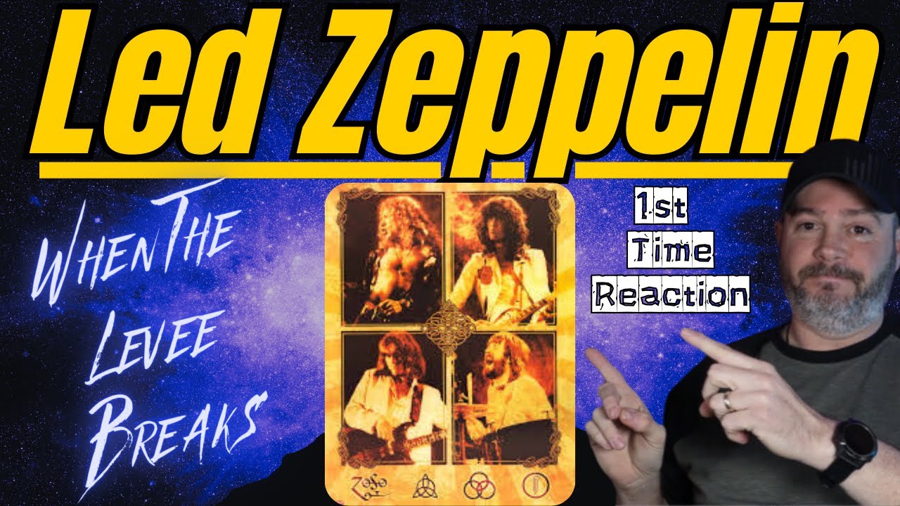 1st Time Reaction to Led Zeppelin When The Levee Breaks - YouTube