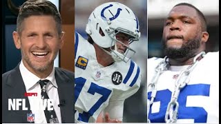 NFL LIVE | "Victory'll smile upon the Rams, Colts loss". Dan Orlovsky: Matthew will take down Daniel