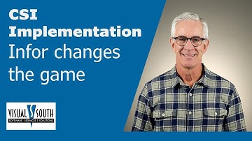 CloudSuite Industrial (SyteLine) Implementation - Infor changes the game