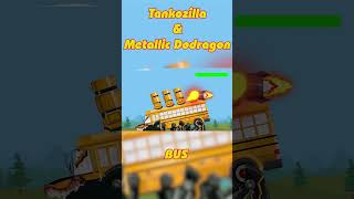 Evolution Battle: Tankozilla & Metallic Dodragon VS BUS | #tanks #homeanimations #gerand