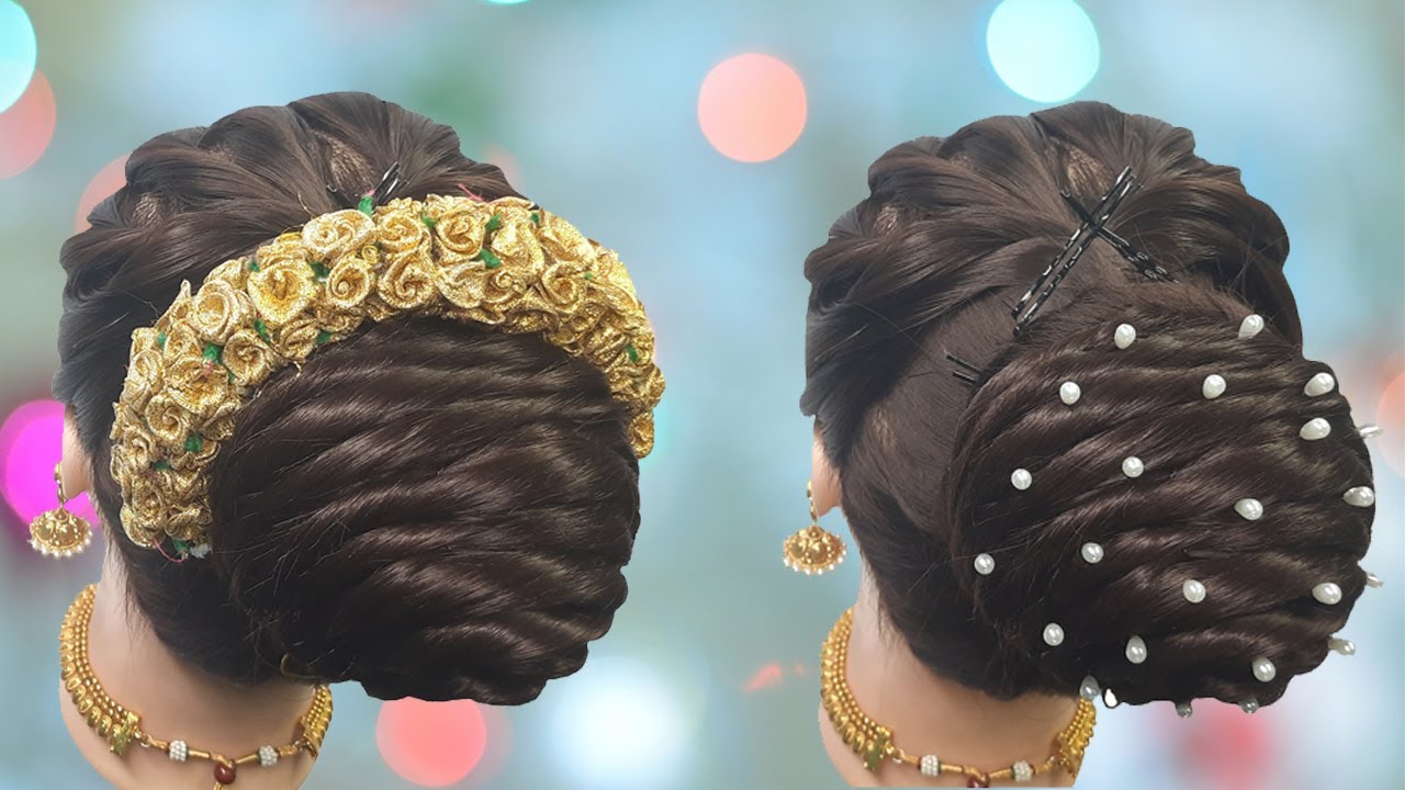 Juda Hair Style For Bridal Front Twisting Hairstyle YouTube