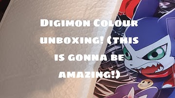 Digimon Color Unboxing! (This Is Gonna Be Amazing!)