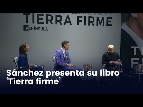 Sánchez presenta su libro ‘Tierra firme’ con Jorge Javier Vázquez y Ángeles Caballero (11/12/2023)