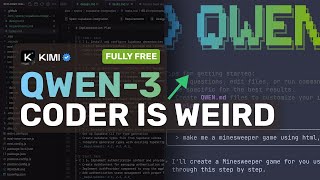 Qwen 3 Coder (480B Tested) + Free APIs + Qwen CLI,Cline,Roo: It's a Good Model but It's Kinda Weird.