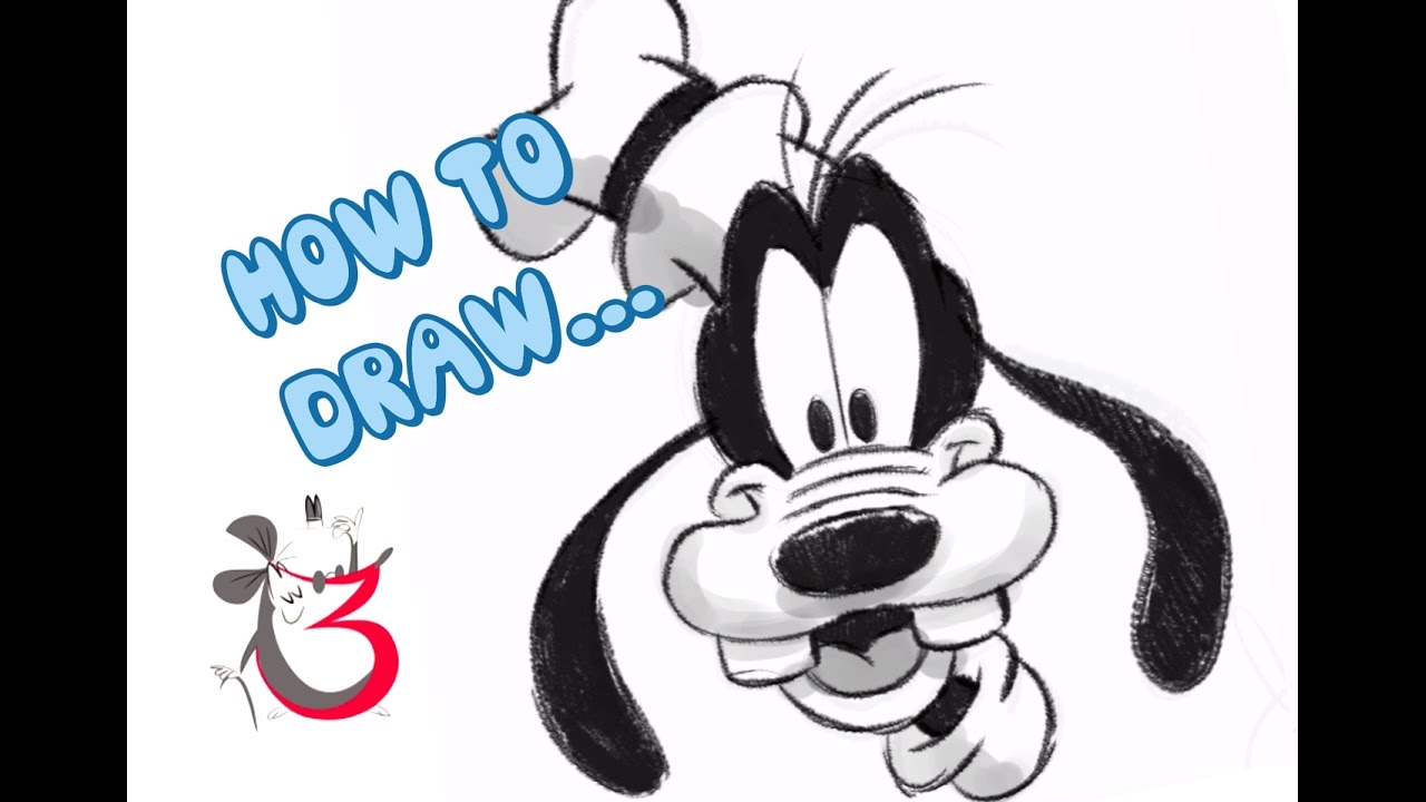 How To Draw Goofy - YouTube