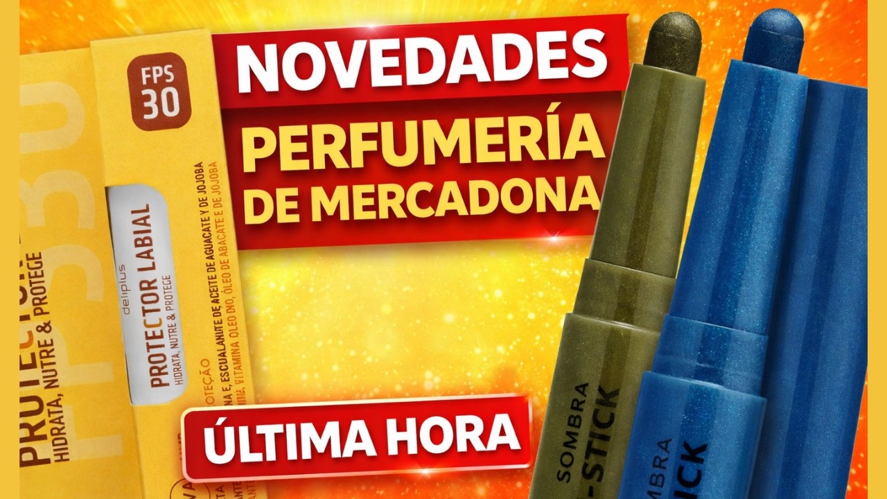 Deliplus Mercadona: Sombras Multi-Stick 09/10 + Protector Labial SPF30 | INCI y veredicto