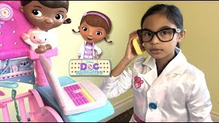 Disney Doc McStuffins First Responders Backpack Set with Snuggles | Toys Academy