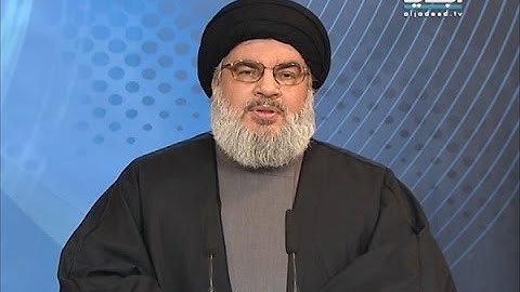 كلمة الامين العام لحزب الله السيد حسن نصرالله 27-03-2015