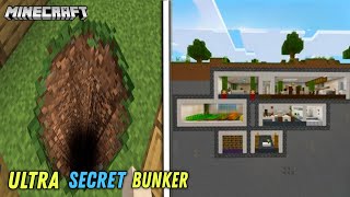 Minecraft ultra secret bunker 🤫 ll MineTaP Gamer