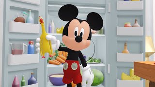 ¿Qué Hay En El Refrigerador De Mickey? | Mickey Y Yo | Disney