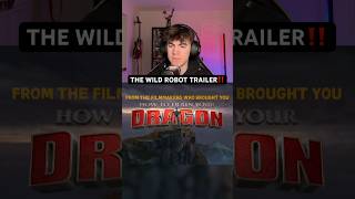 The Wild Robot Trailer Reaction!