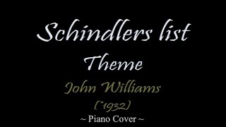 Schindlers list theme - John Williams, played by Malino (Piano)