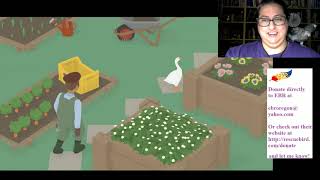 Untitled Charity Stream! Playing Untitled Goose Game for the Exotic Bird Rescue of Oregon! screenshot 2