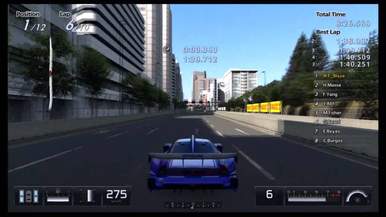 Gran Turismo 5 | Super GT - Tokyo R246 16:40.165 | A-Spec - YouTube