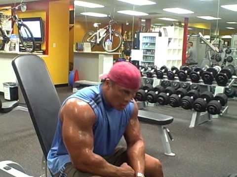 Steve Preza Workout Arm 3