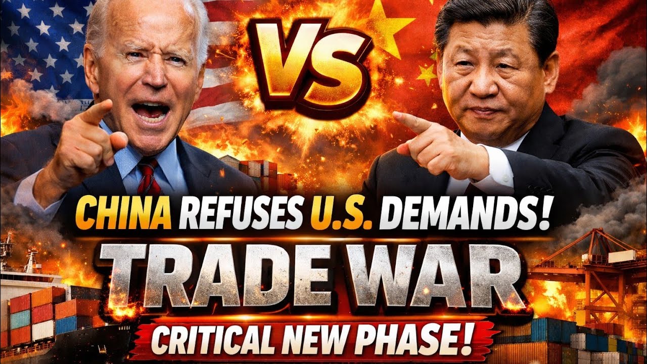 China Rejects U.S. Demands 🚨 Trade War Enters Dangerous New Phase - YouTube