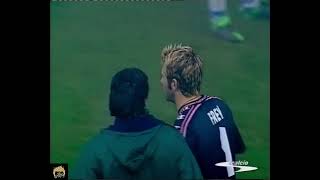Parma vs. Empoli 18/1/2003. Sébastien Frey with Parma.