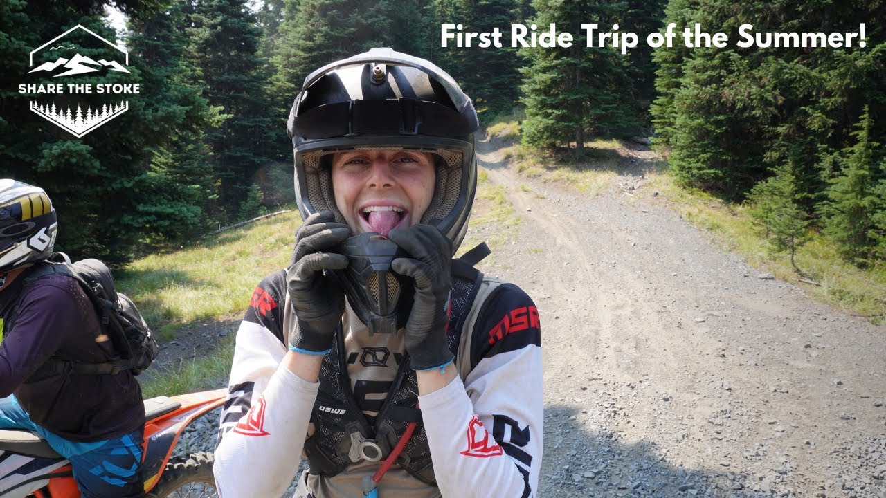 New Dirt Bike Riding Trip - Taneum Dirt Bike Trails - Cle Elum Camping