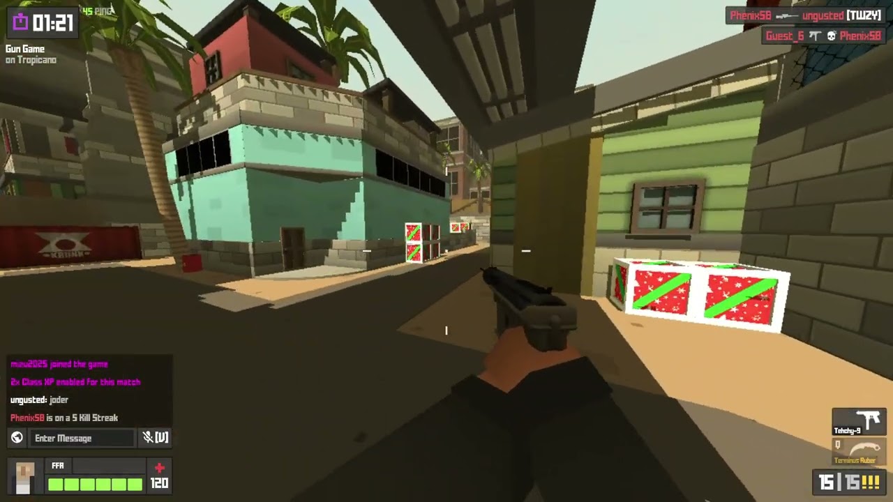 gun game mode shutout to Egalr444bd