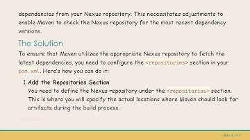 How to Build a Maven Project with the Latest Dependencies from Your Nexus Repository