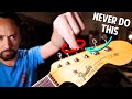 Things Guitarists Should Never Do