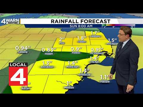 Metro Detroit weather forecast, Sept. 17, 2026 -- 11 p.m. Update