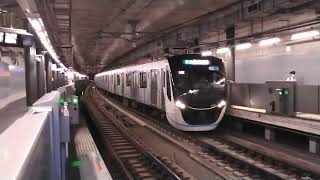 東急3020系3121編成特急浦和美園行　羽沢横浜国大駅発車