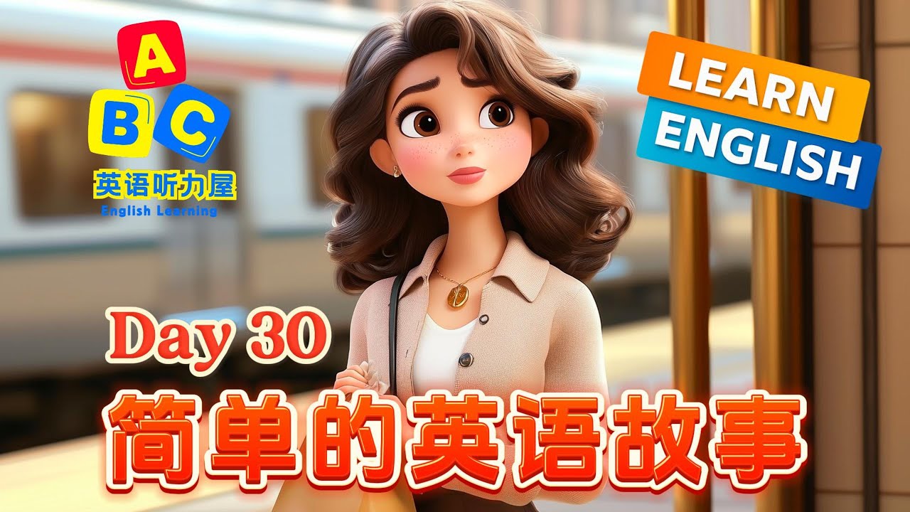 《站台道别 The Platform Goodbye》🎧 轻松提升英语听力&口语 Shadowing 影子跟读练习（简单的英语故事 第30课 ...