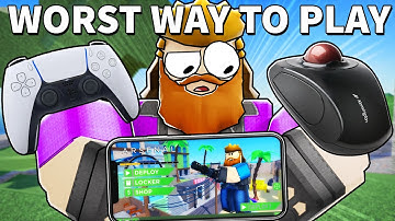 the WORST ways to play Roblox Arsenal...