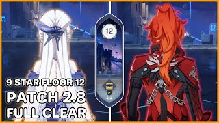Patch 28 Spiral Abyss Floor 12 With Diluc And Ningguang As Main Dps 9 Star Clear  Genshin Impact