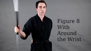 How to do a Figure 8 with Around the Wrist Trick with a Bo Staff