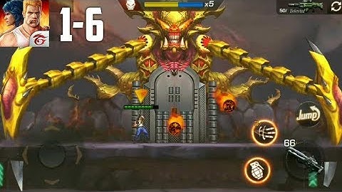 [1-6] Garena Contra: Return Android Walkthrough | Garena Contra Android Full Gameplay Level 1-6