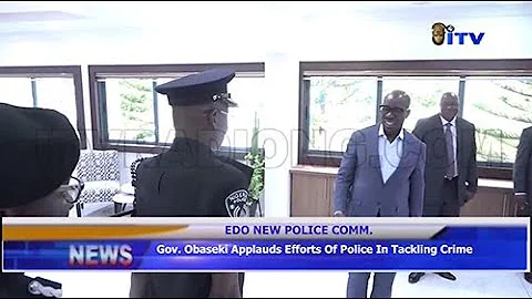 Gov. Obaseki applauds efforts of police in tackling crime