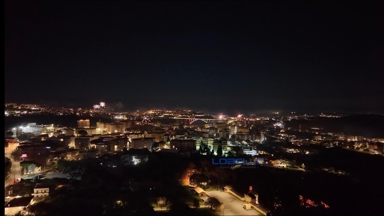 #Катанзаро #новыйгод2026 Фейерверк, снятый с моего #дрона #djimini5pro #Калабрия #Италия #длятебя