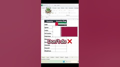 How to Add Country Flags in Excel Using Geography Data Type