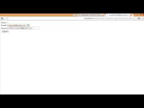 Sql Injection - PHP Security