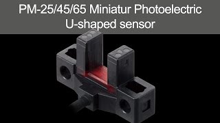 PM-25/45/65 Miniatur Photoelectric U-shaped sensor