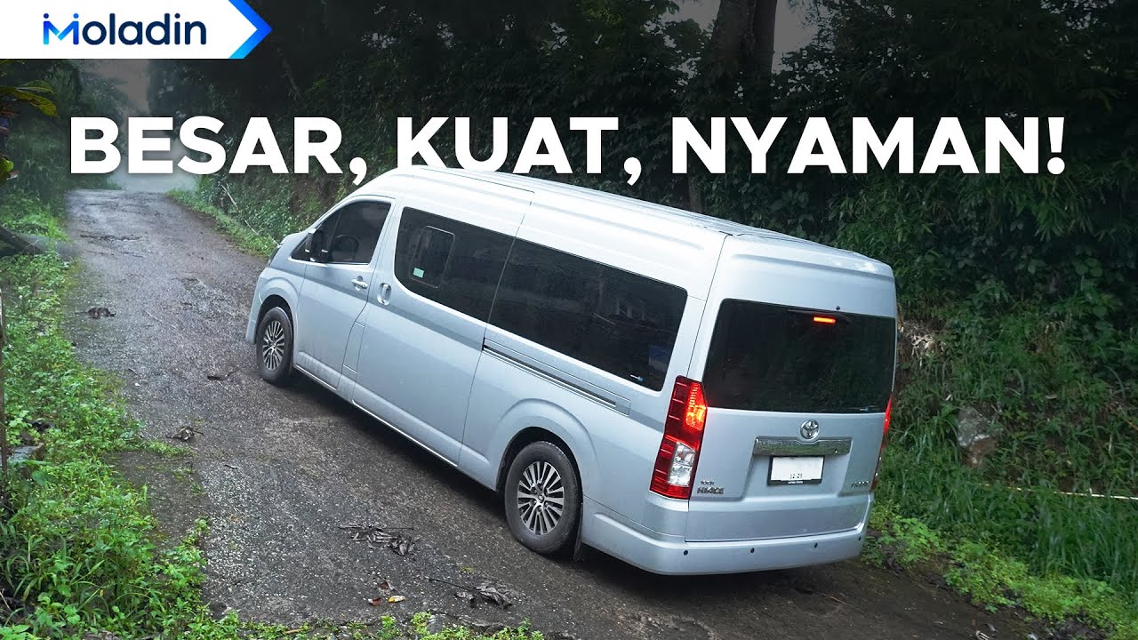 Akhirnya Kami Uji Toyota HiAce Premio! | Moladin