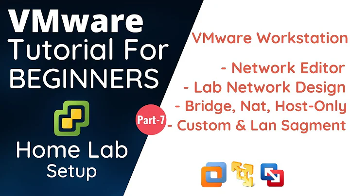 VMware Networking, Bridge, Nat, Host-Only Network | VMware Tutorial For Beginners | Part-7