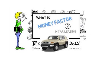 Car Lease Money Factor Explained