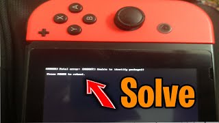ERROR fatal error: NXBOOT Unable to identify package1 press power to reboot Nintendo Switch