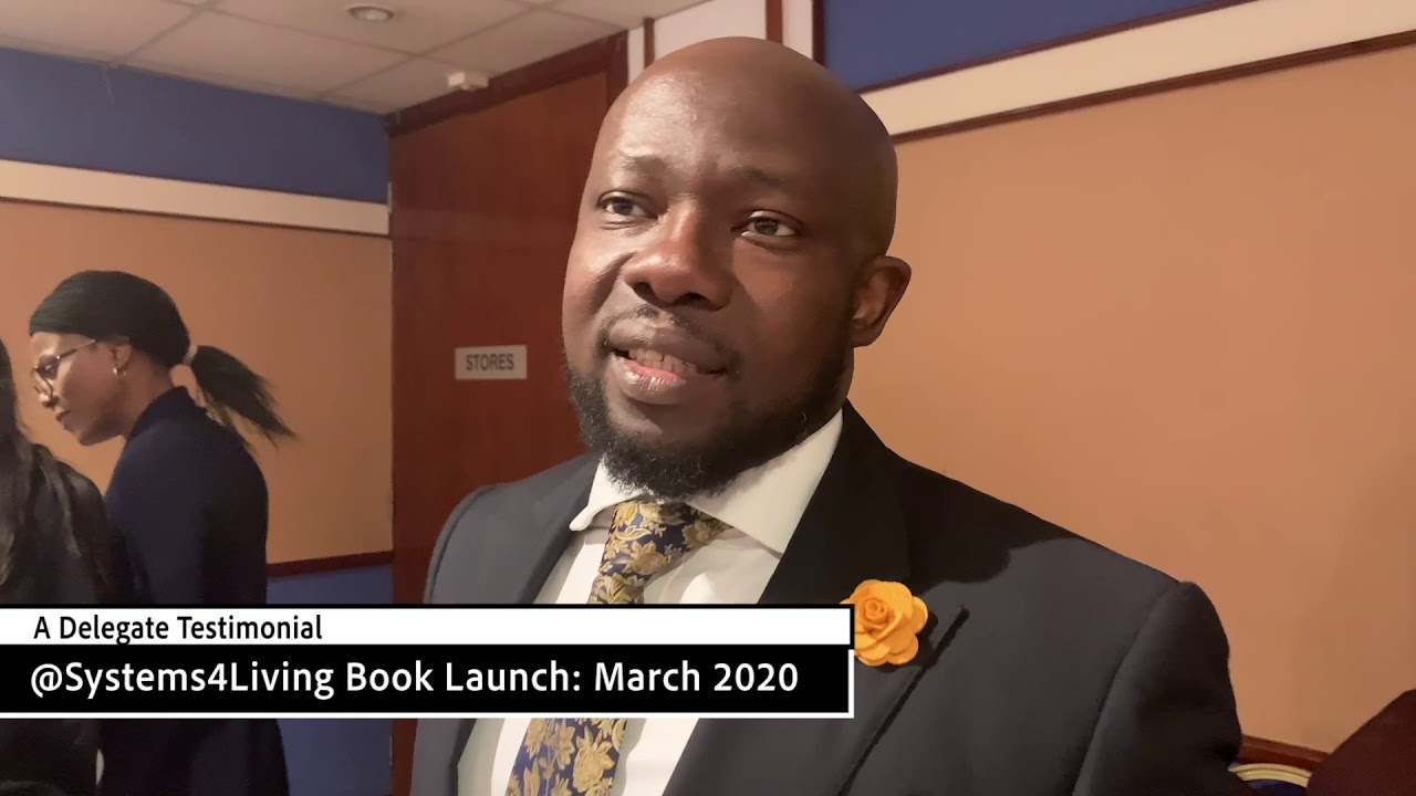 Systems For Living Book Launch: Delegate Testimonial