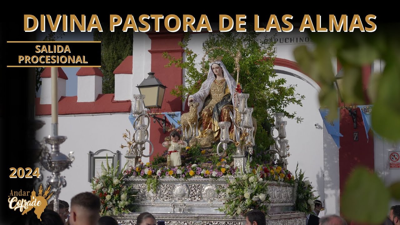 4K SALIDA PROCESIONAL - DIVINA PASTORA DE LAS ALMAS - SANLÚCAR 2024