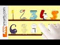 Magic numbers counting from 1 to 10 with mathemagics educational game